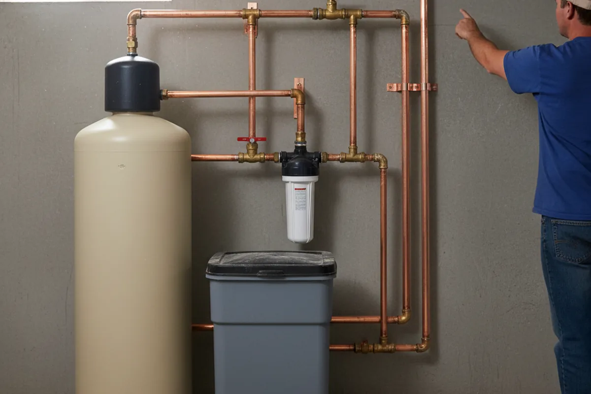 Whole-house water treatment system installed in Colton